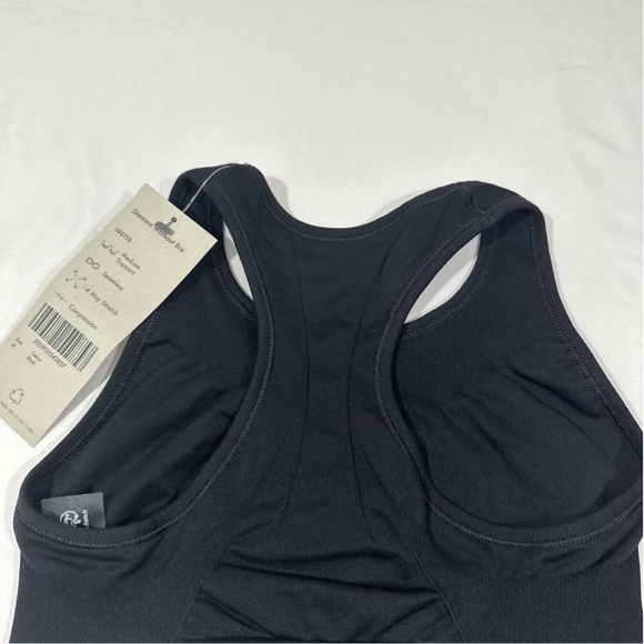 NWT $44 Sweaty Betty [ Medium ]‎ Stamina Racerback Sports Bra in Black - Picture 10 of 14